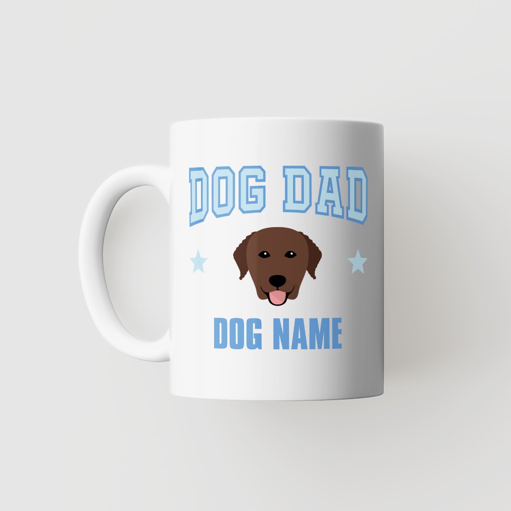 Dog Dad: Personalized {breedFullName} Mug