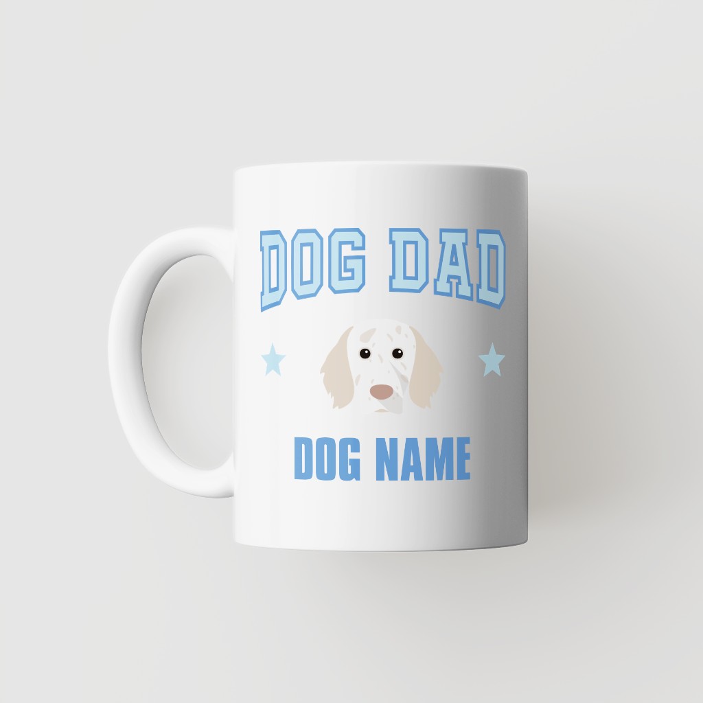 Dog Dad: Personalized {breedFullName} Mug