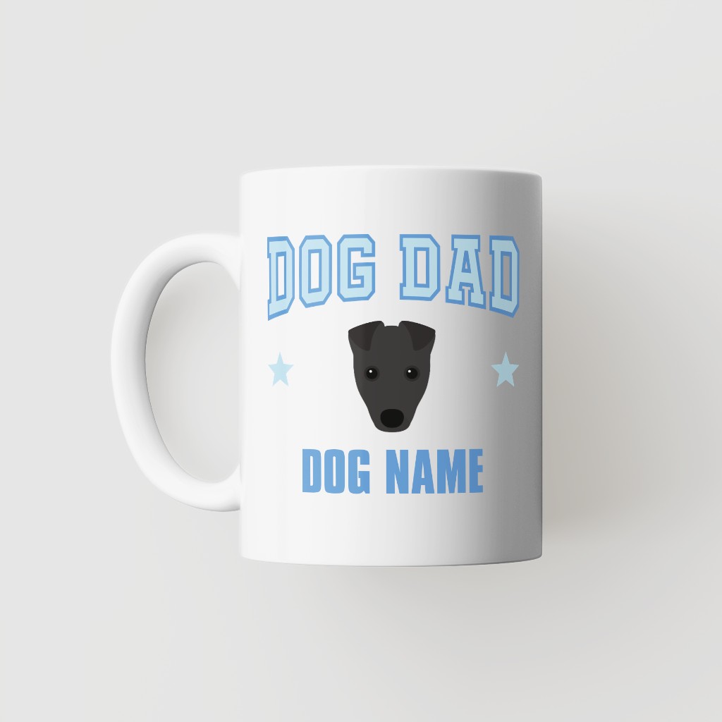 Dog Dad: Personalized {breedFullName} Mug