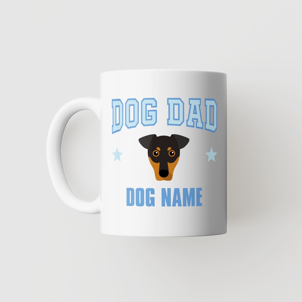 Dog Dad: Personalized {breedFullName} Mug