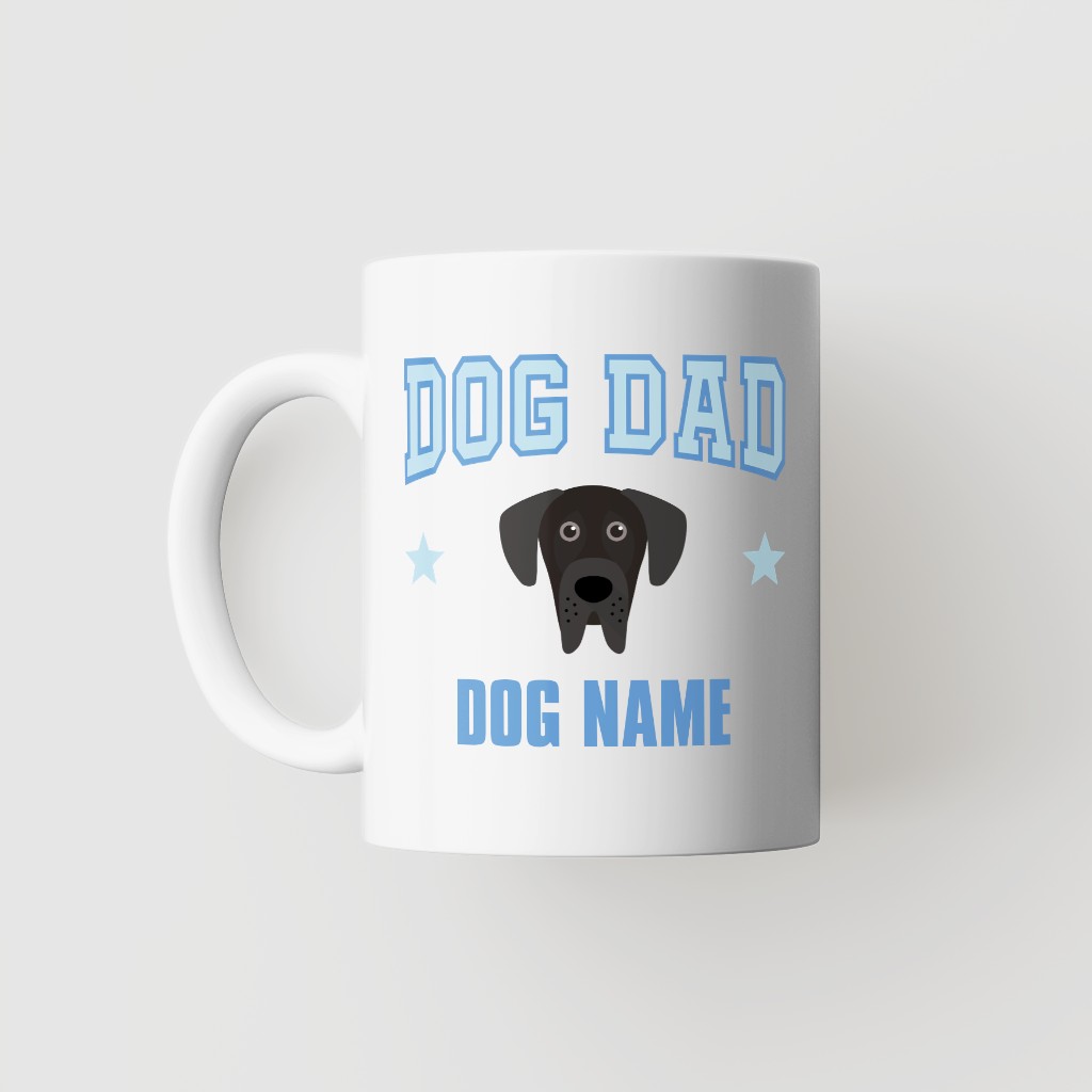 Dog Dad: Personalized {breedFullName} Mug