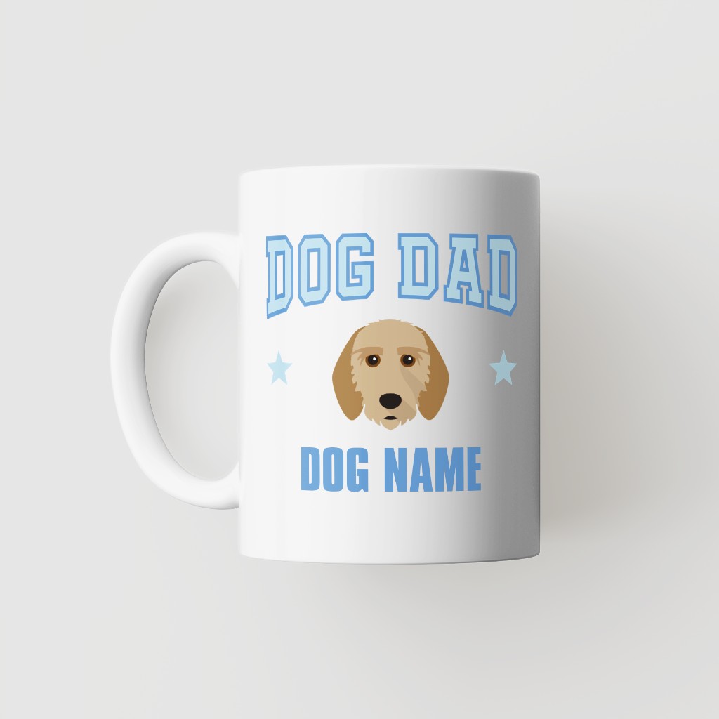 Dog Dad: Personalized {breedFullName} Mug