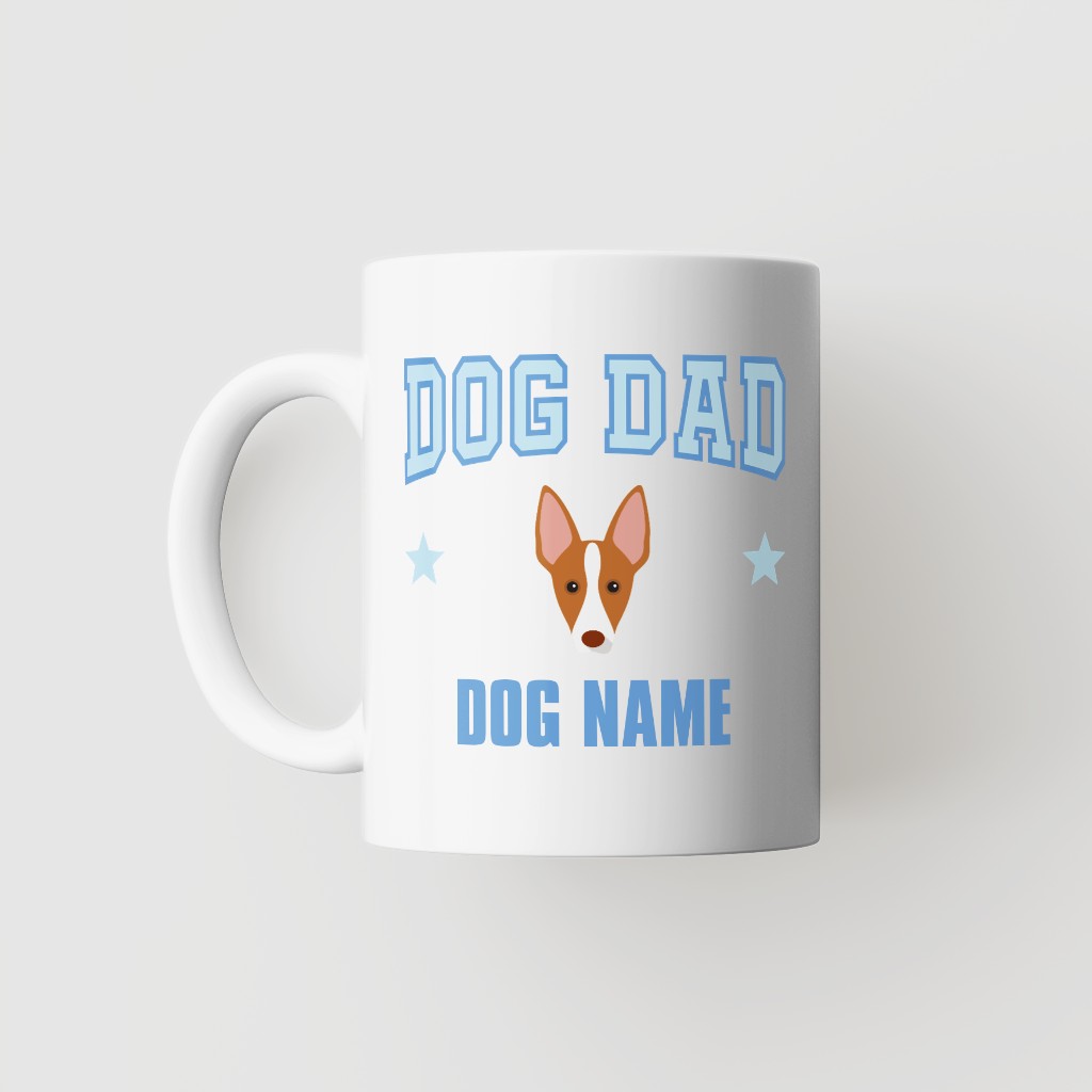 Dog Dad: Personalized {breedFullName} Mug