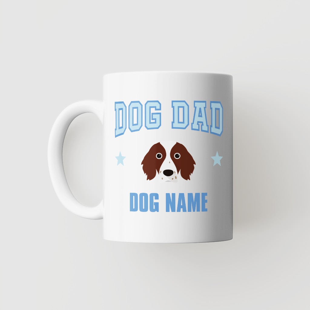 Dog Dad: Personalized {breedFullName} Mug