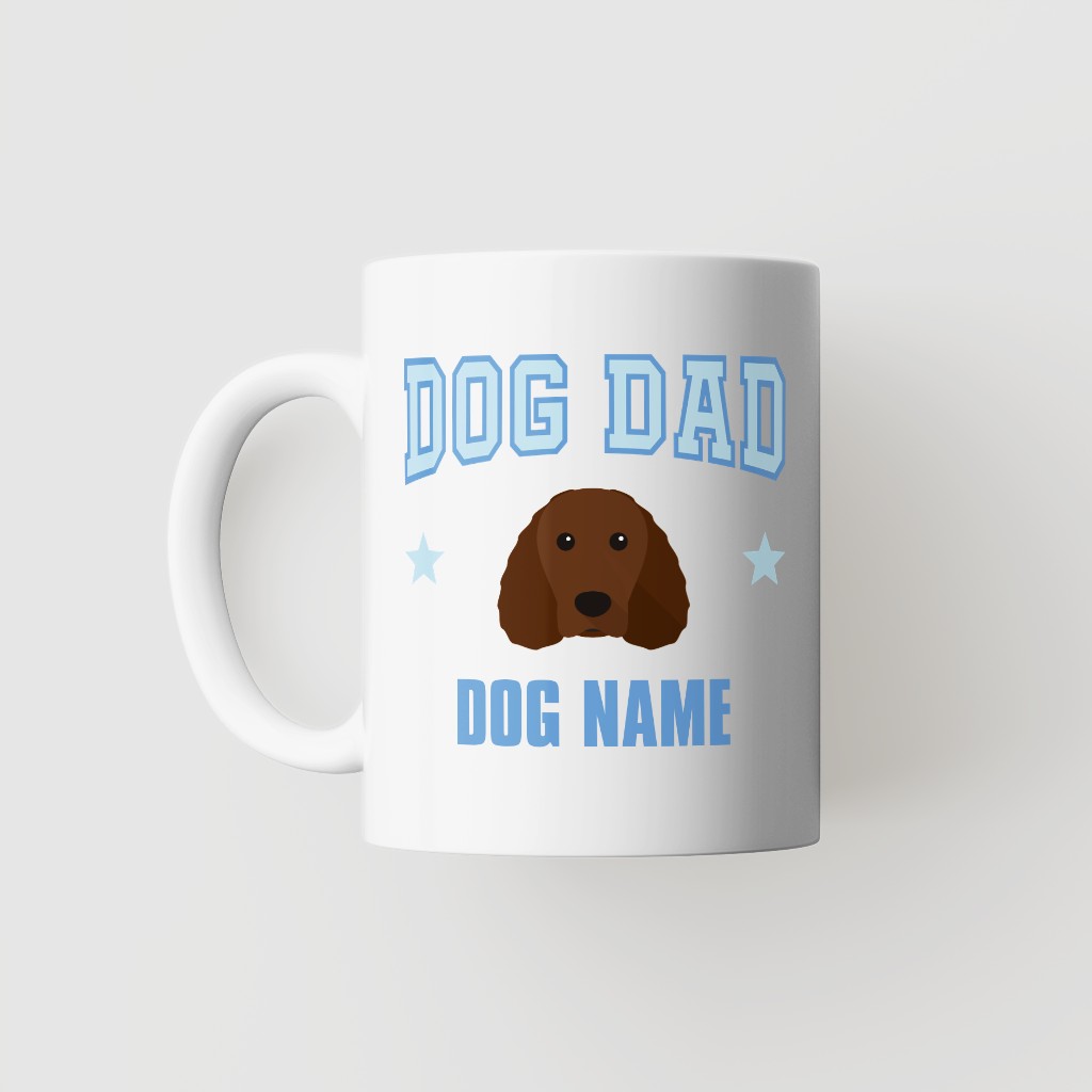 Dog Dad: Personalised {breedFullName} Mug