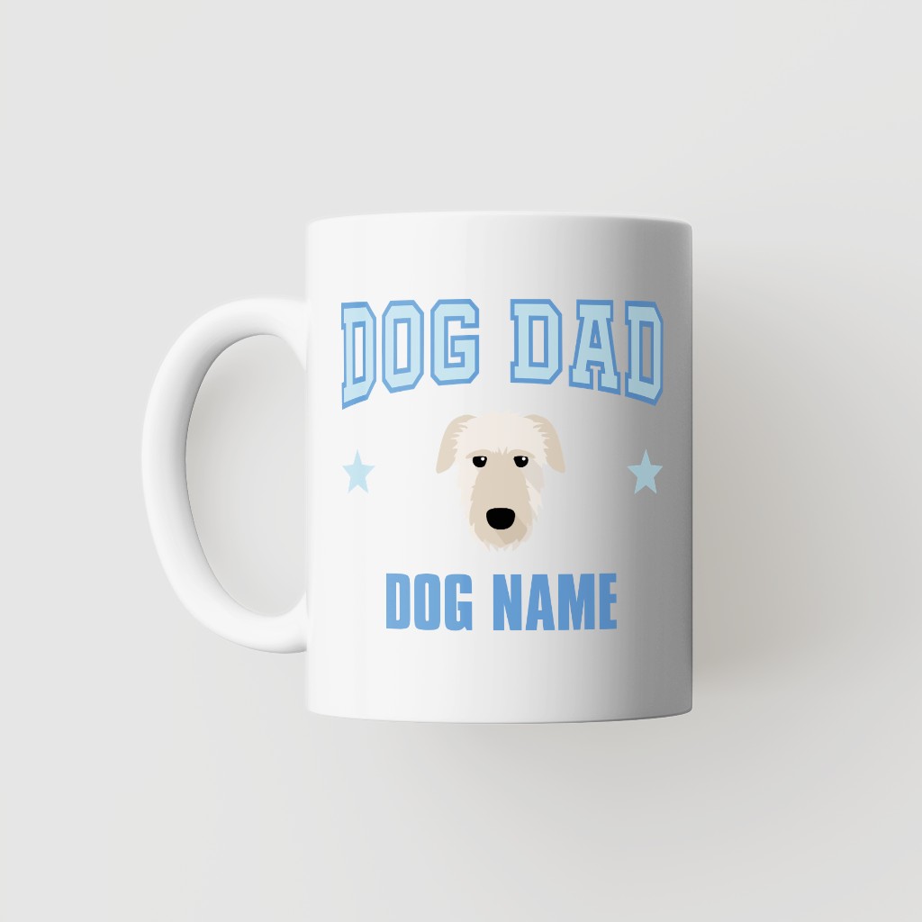 Dog Dad: Personalized {breedFullName} Mug