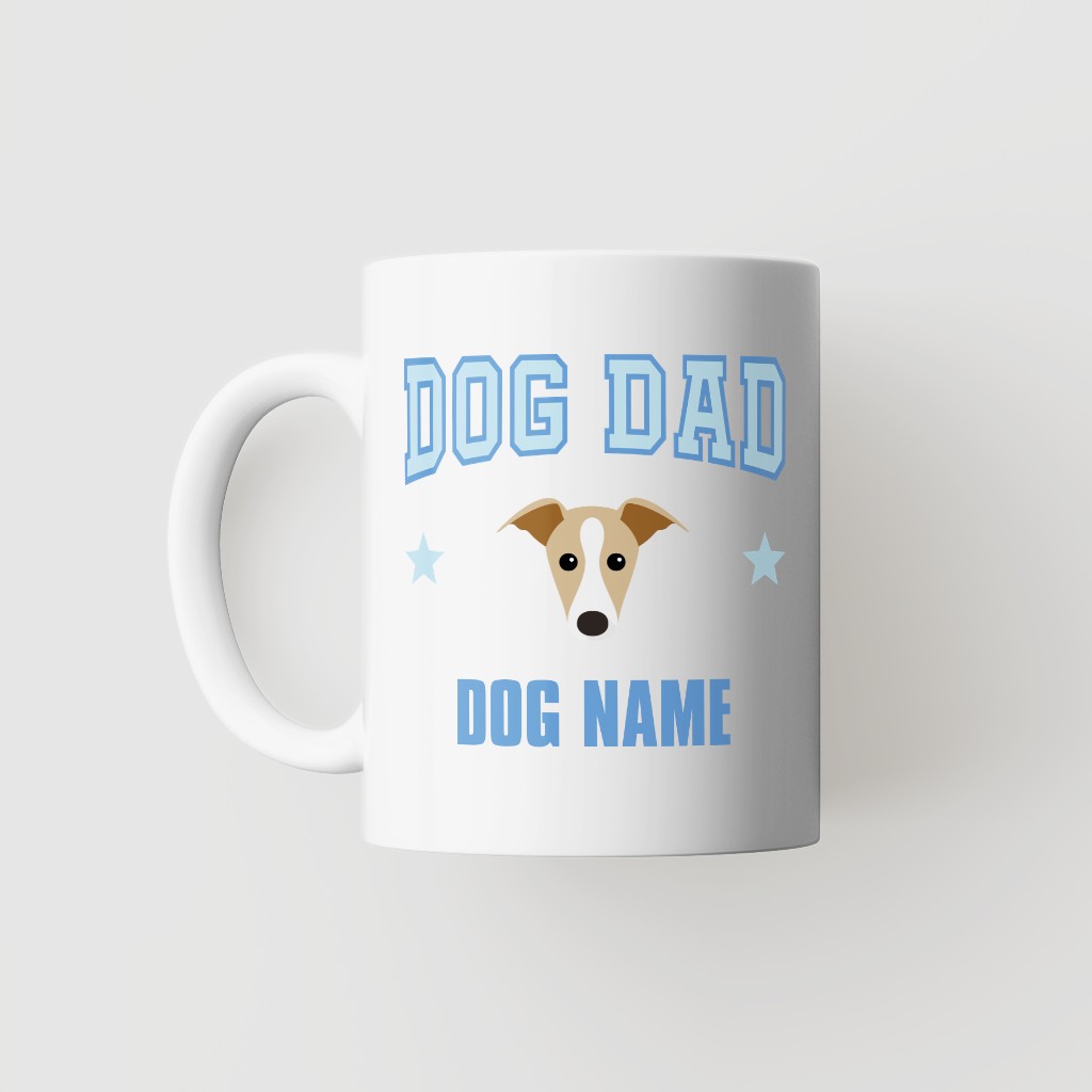 Dog Dad: Personalized {breedFullName} Mug