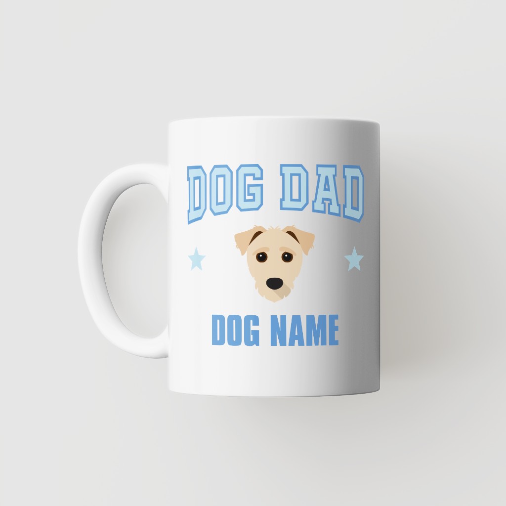 Dog Dad: Personalized {breedFullName} Mug