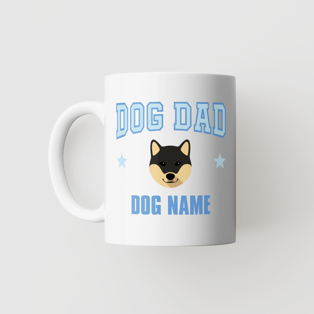 Dog Dad: Personalized {breedFullName} Mug