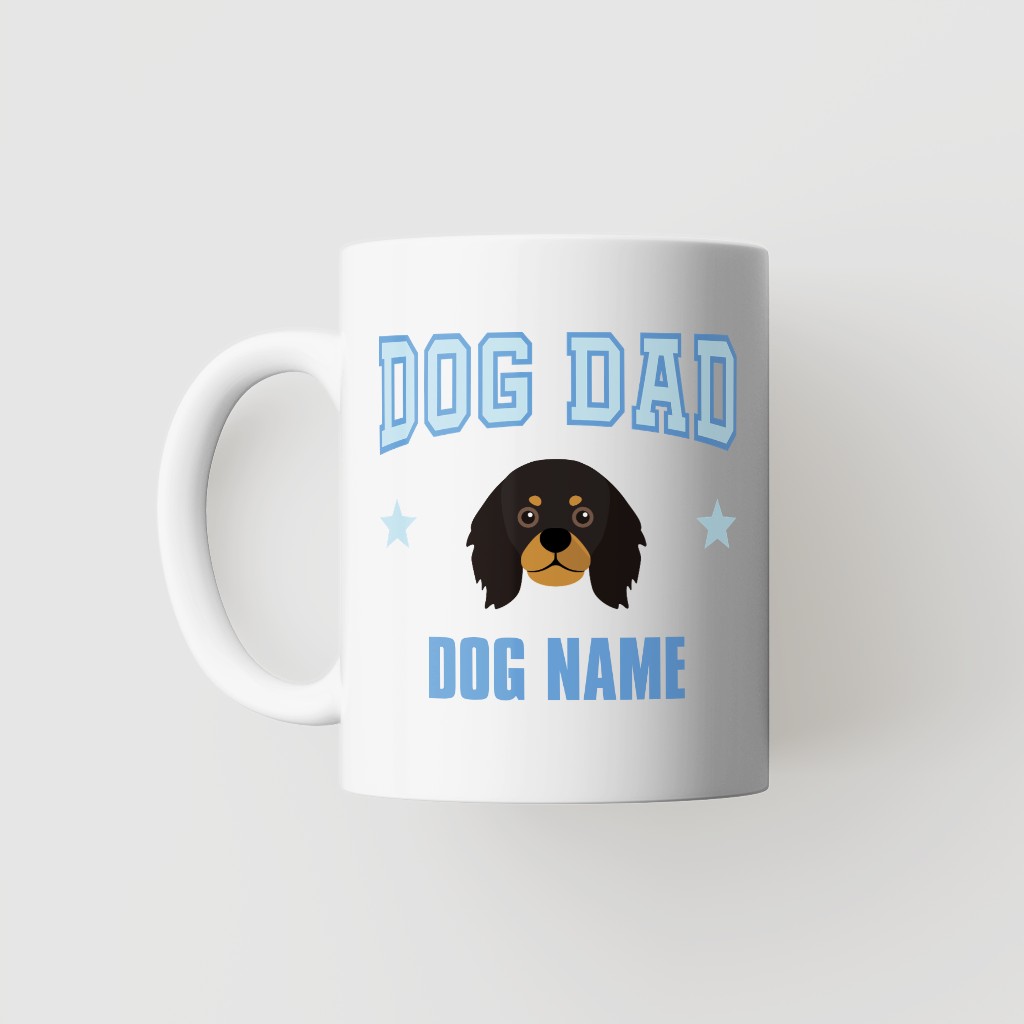 Dog Dad: Personalized {breedFullName} Mug