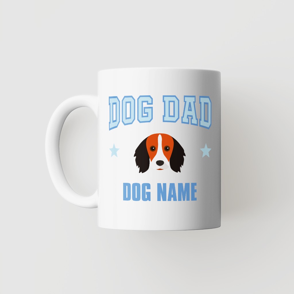 Dog Dad: Personalized {breedFullName} Mug