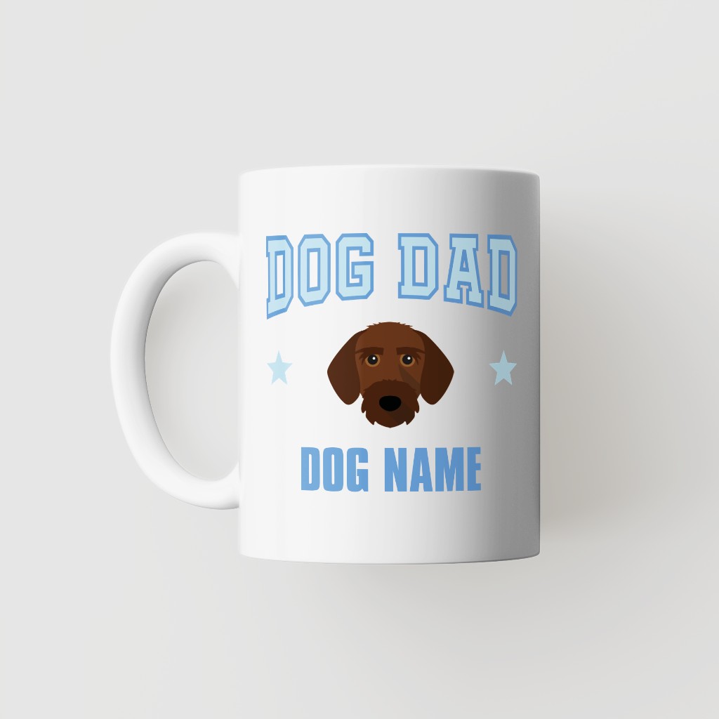 Dog Dad: Personalized {breedFullName} Mug