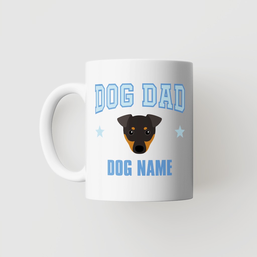 Dog Dad: Personalised {breedFullName} Mug