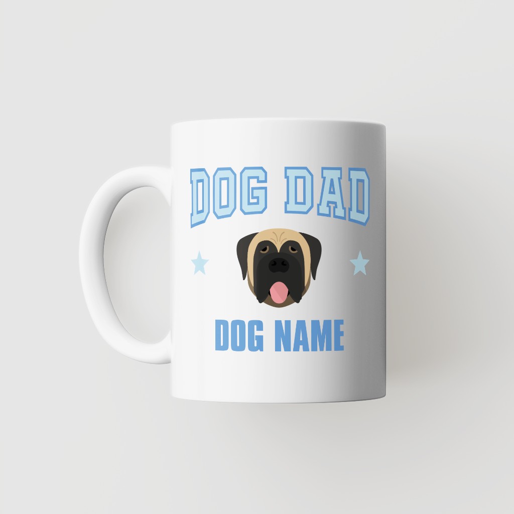 Dog Dad: Personalized {breedFullName} Mug