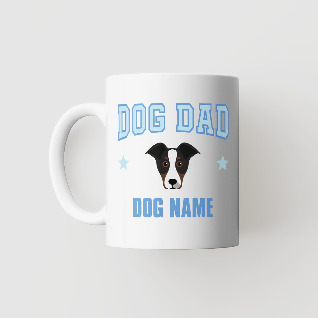 Dog Dad: Personalized {breedFullName} Mug