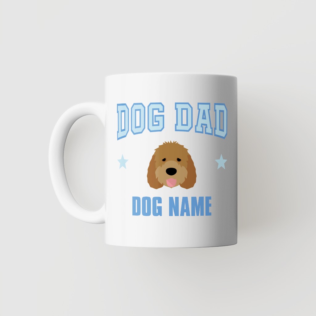 Dog Dad: Personalized {breedFullName} Mug