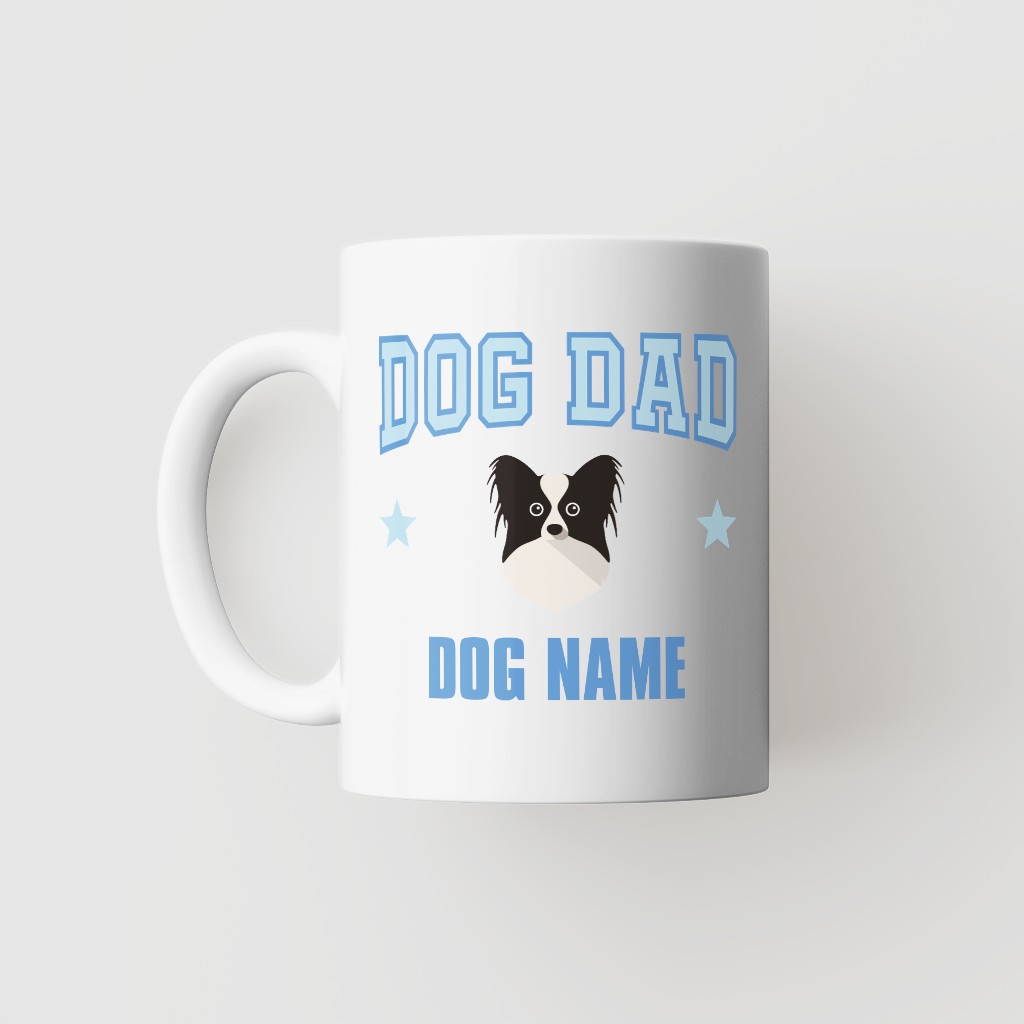 Dog Dad: Personalized {breedFullName} Mug