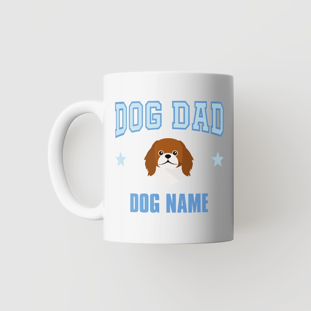 Dog Dad: Personalized {breedFullName} Mug