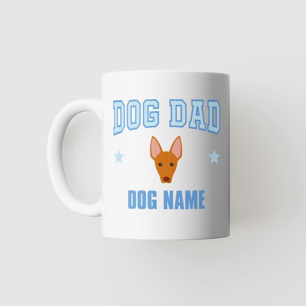 Dog Dad: Personalized {breedFullName} Mug