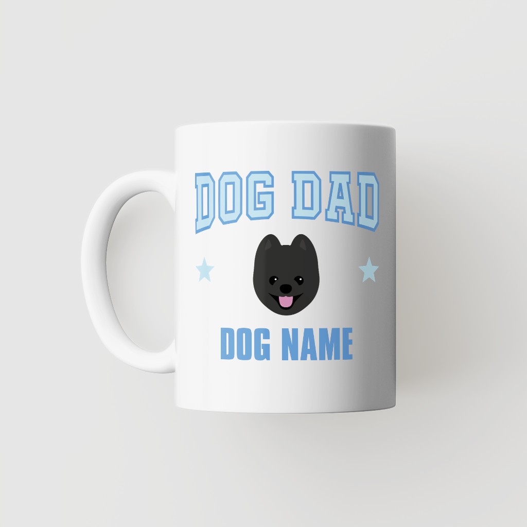 Dog Dad: Personalized {breedFullName} Mug