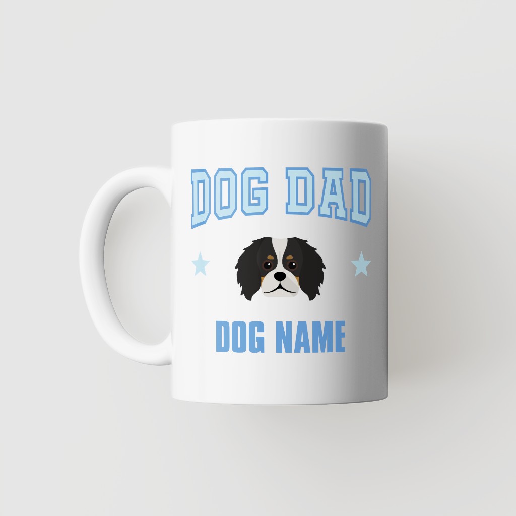 Dog Dad: Personalized {breedFullName} Mug