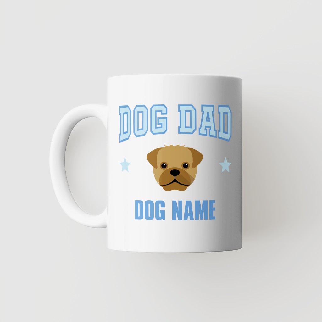 Dog Dad: Personalized {breedFullName} Mug