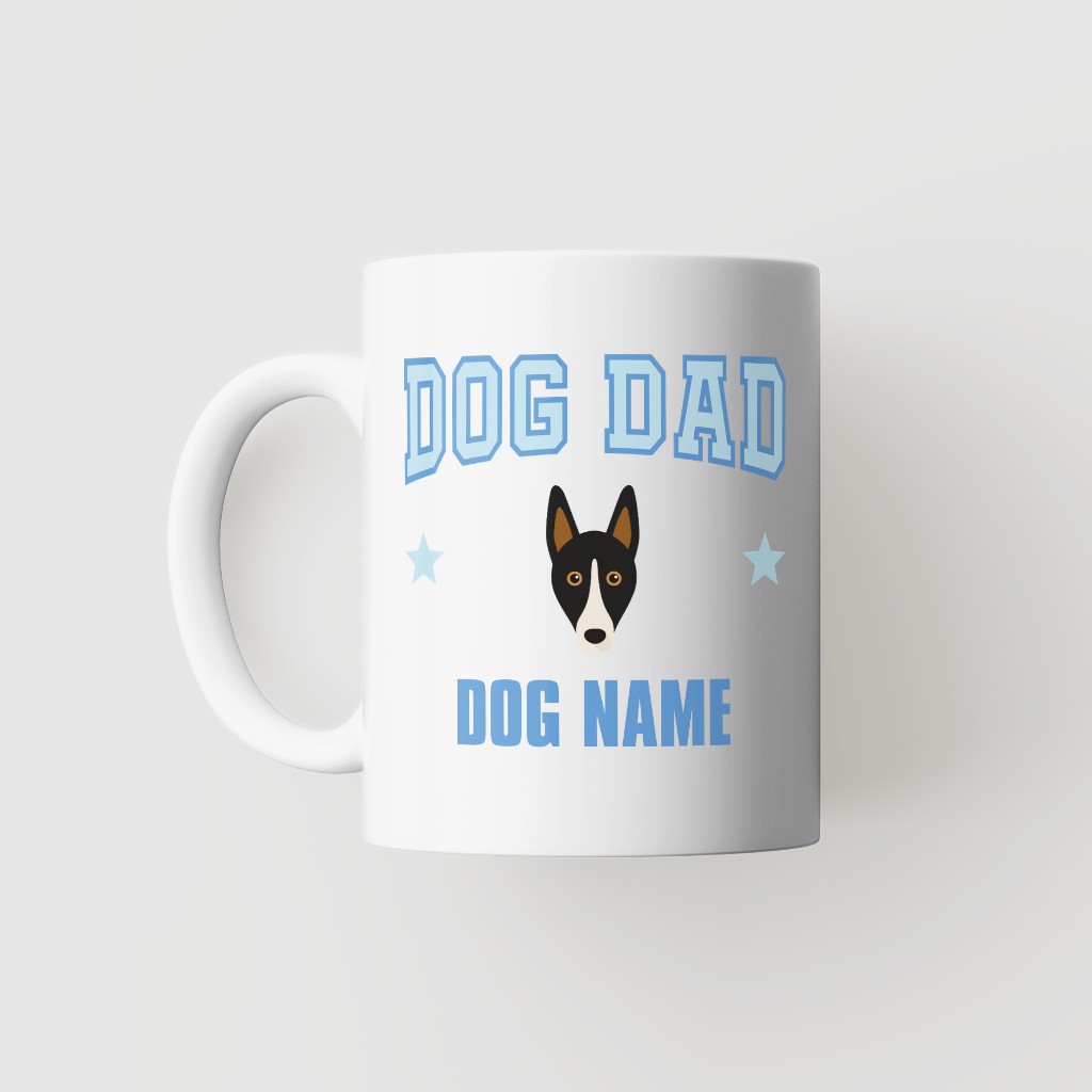 Dog Dad: Personalized {breedFullName} Mug