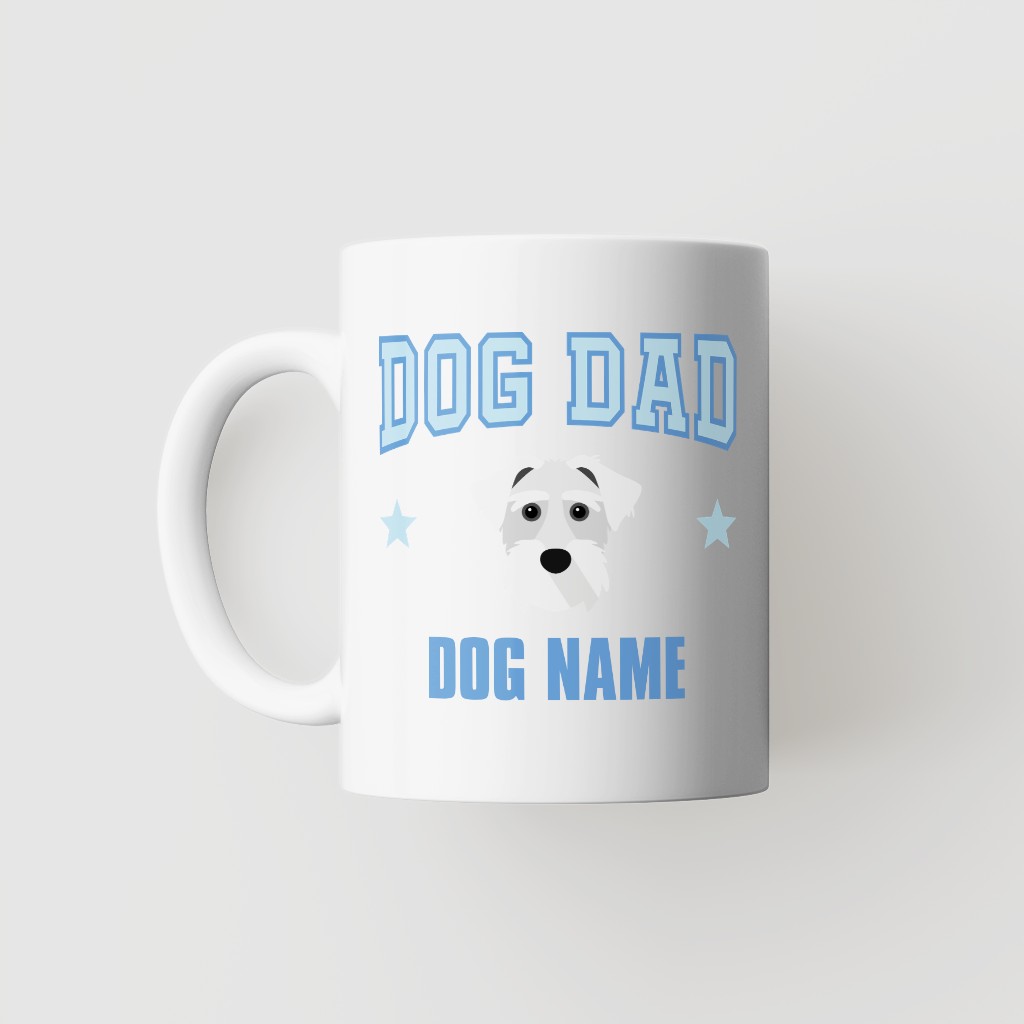 Dog Dad: Personalized {breedFullName} Mug
