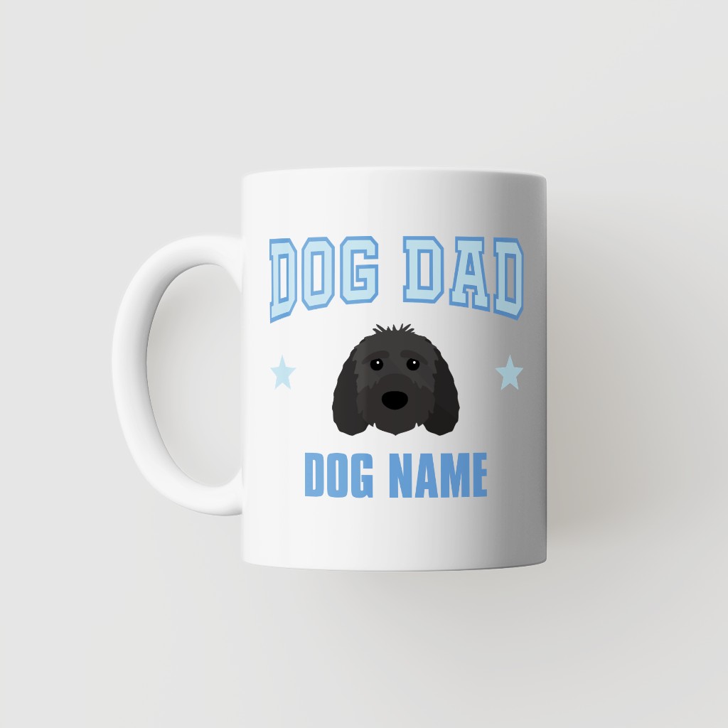 Dog Dad: Personalized {breedFullName} Mug
