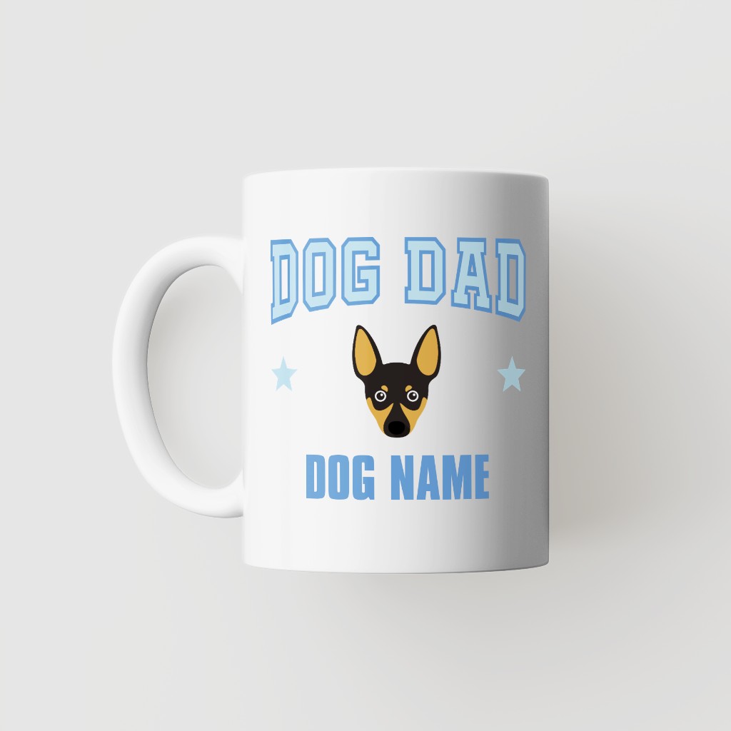 Dog Dad: Personalized {breedFullName} Mug