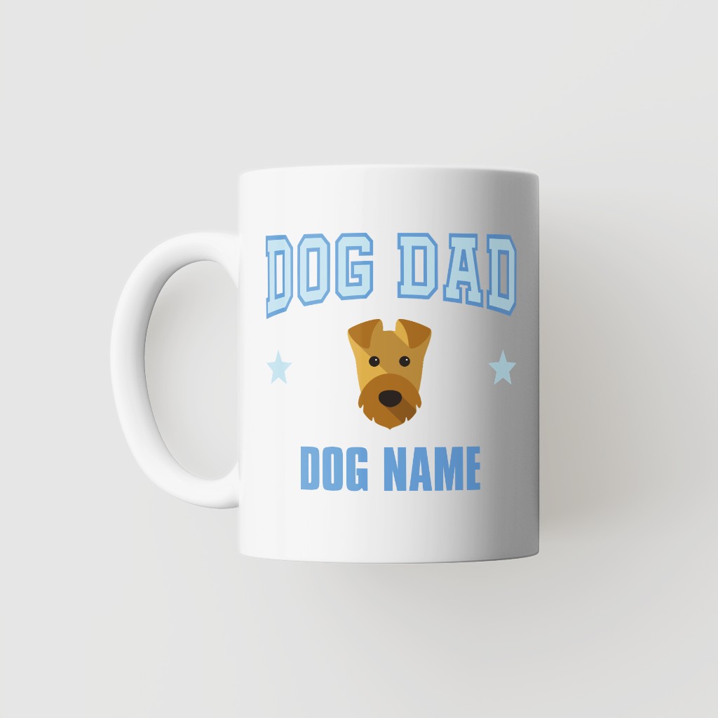 Dog Dad: Personalised {breedFullName} Mug