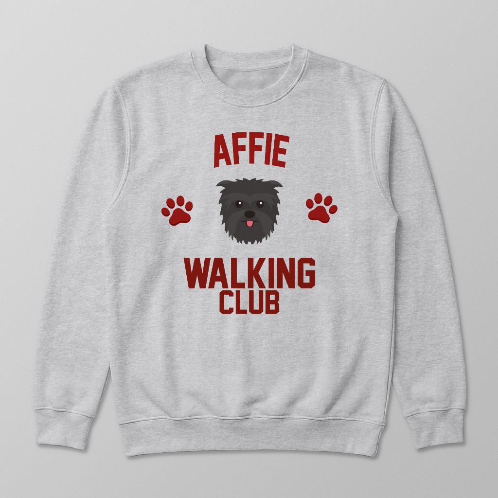 Walking Club: Personalized {breedFullName} Sweatshirt