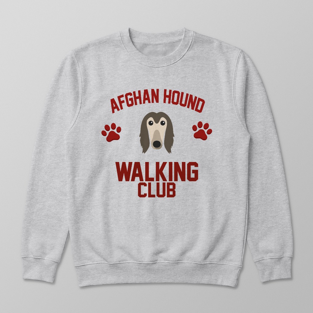 Walking Club: Personalized {breedFullName} Sweatshirt