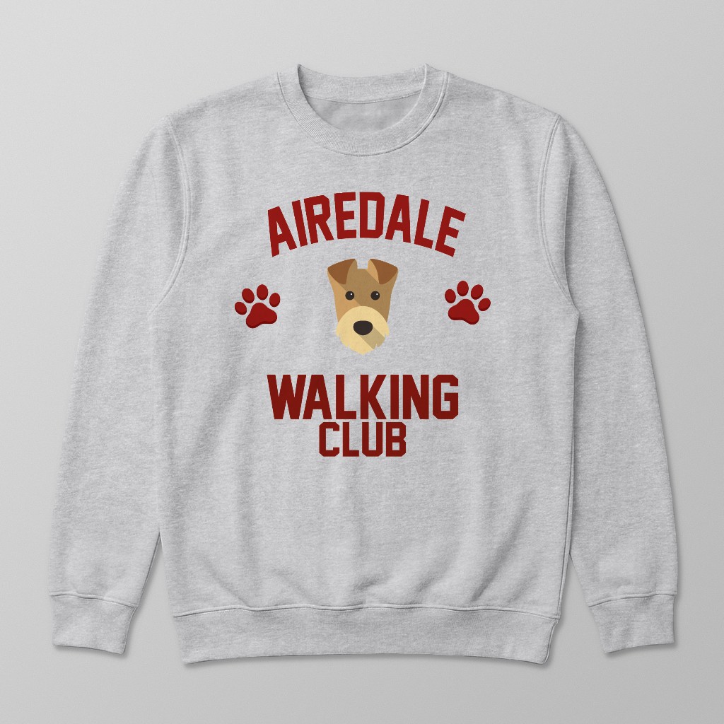 Walking Club: Personalized {breedFullName} Sweatshirt