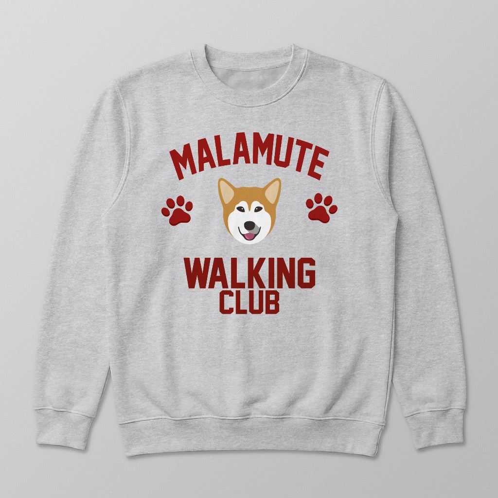 Walking Club: Personalized {breedFullName} Sweatshirt