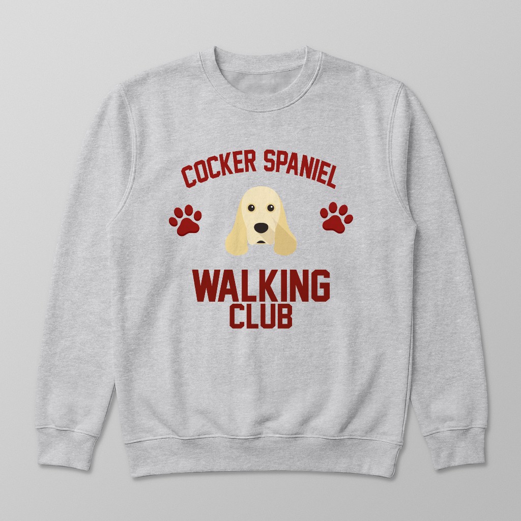 Walking Club: Personalized {breedFullName} Sweatshirt