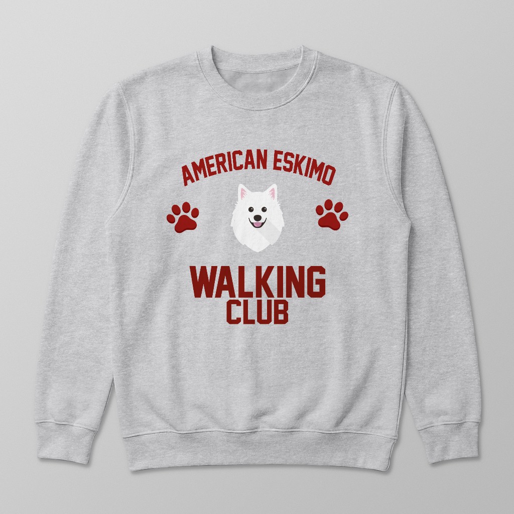 Walking Club: Personalised {breedFullName} Sweatshirt