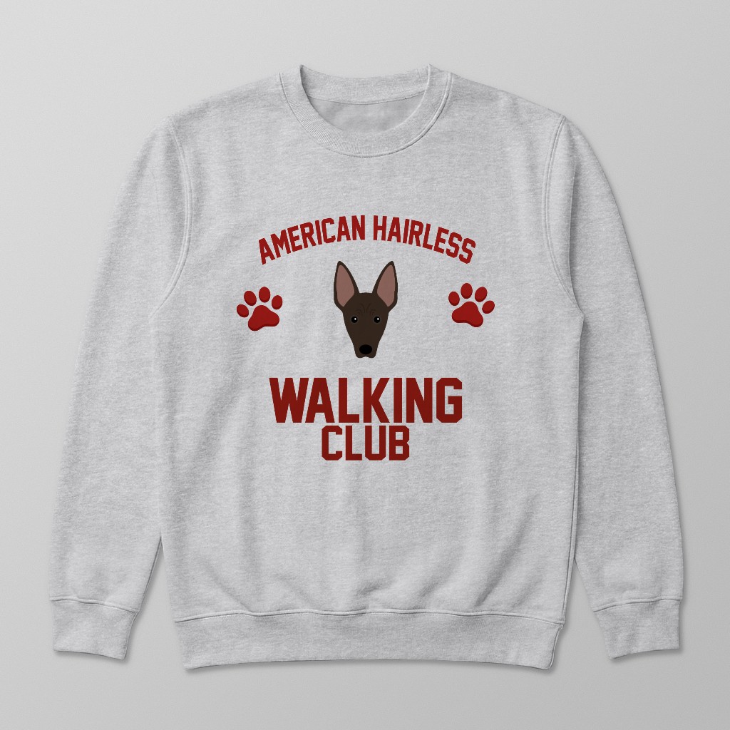 Walking Club: Personalized {breedFullName} Sweatshirt