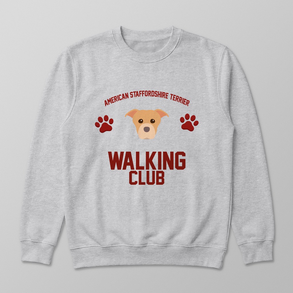 Walking Club: Personalized {breedFullName} Sweatshirt