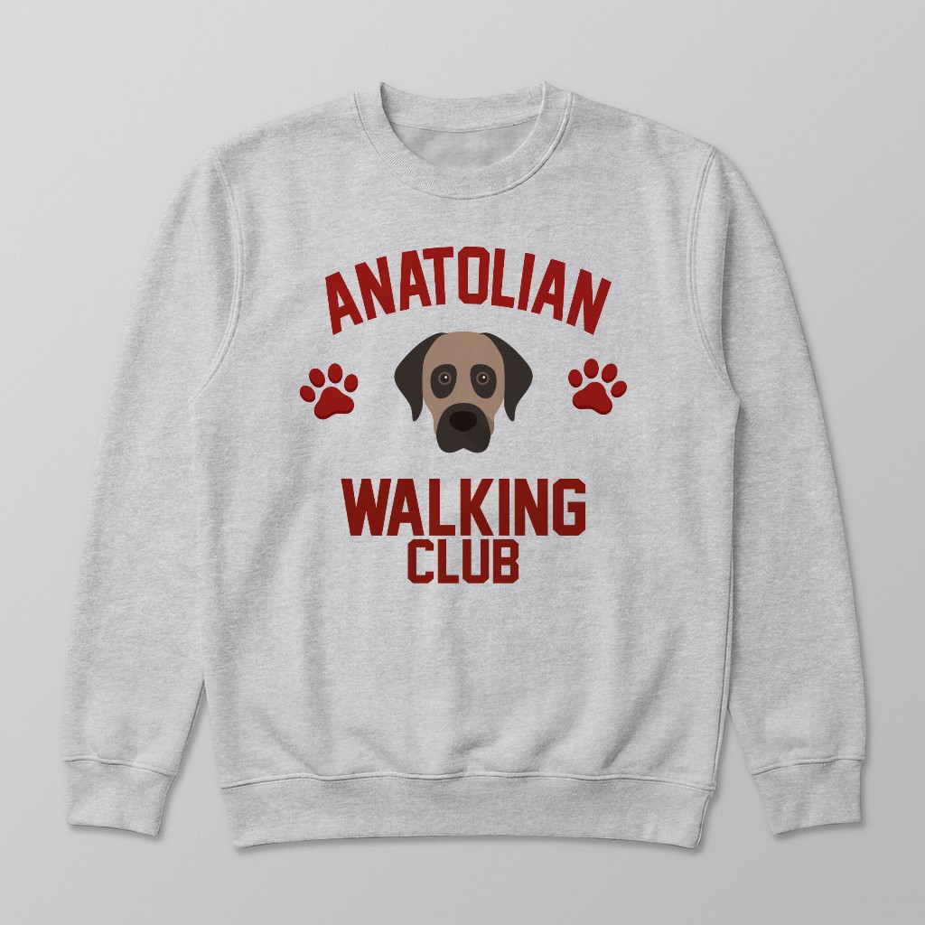 Walking Club: Personalized {breedFullName} Sweatshirt