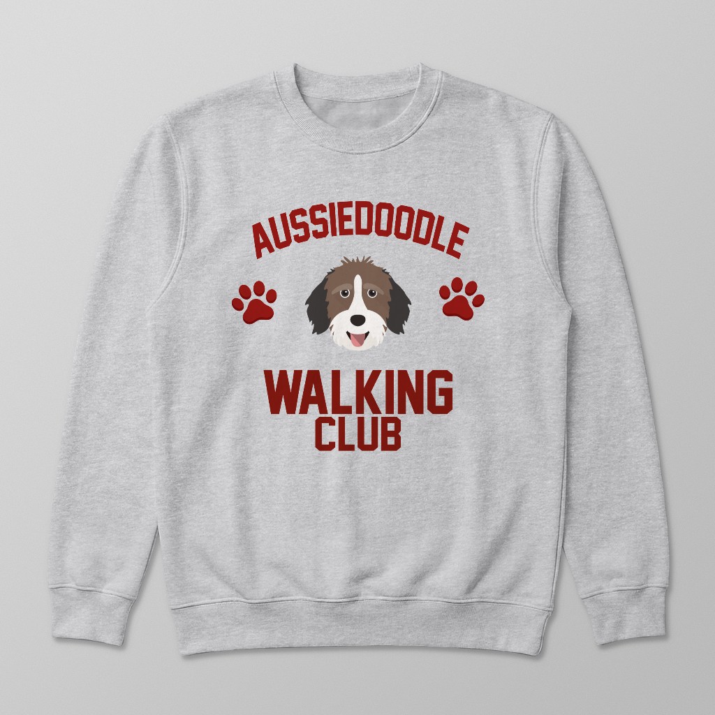 Walking Club: Personalized {breedFullName} Sweatshirt