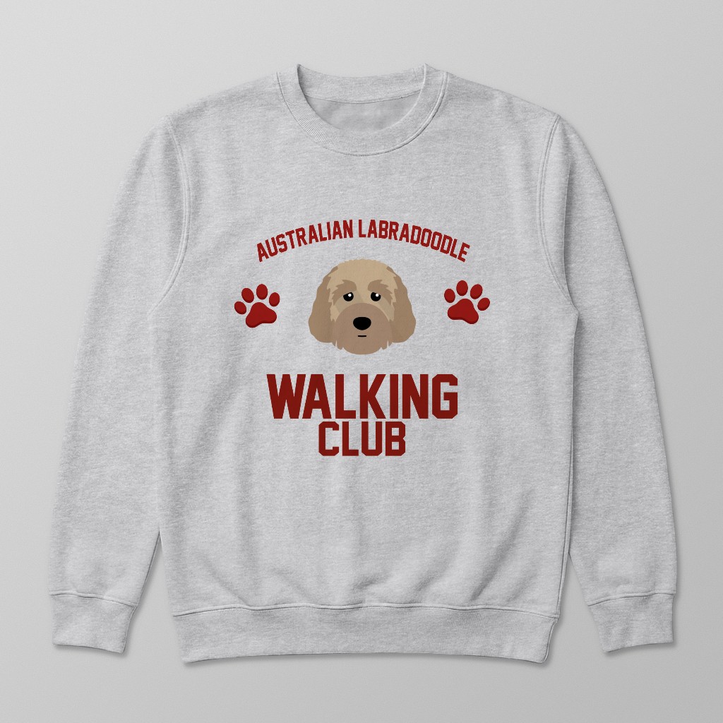 Walking Club: Personalized {breedFullName} Sweatshirt