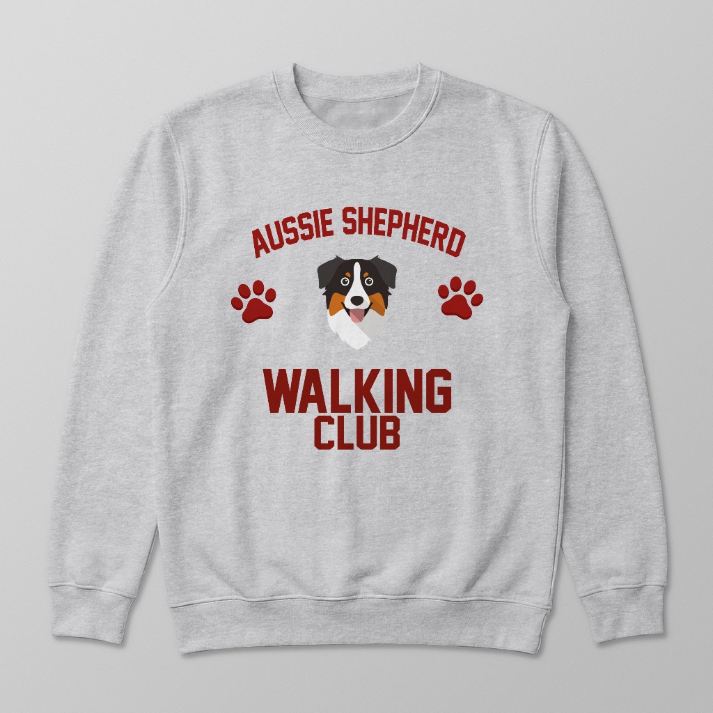 Walking Club: Personalized {breedFullName} Sweatshirt