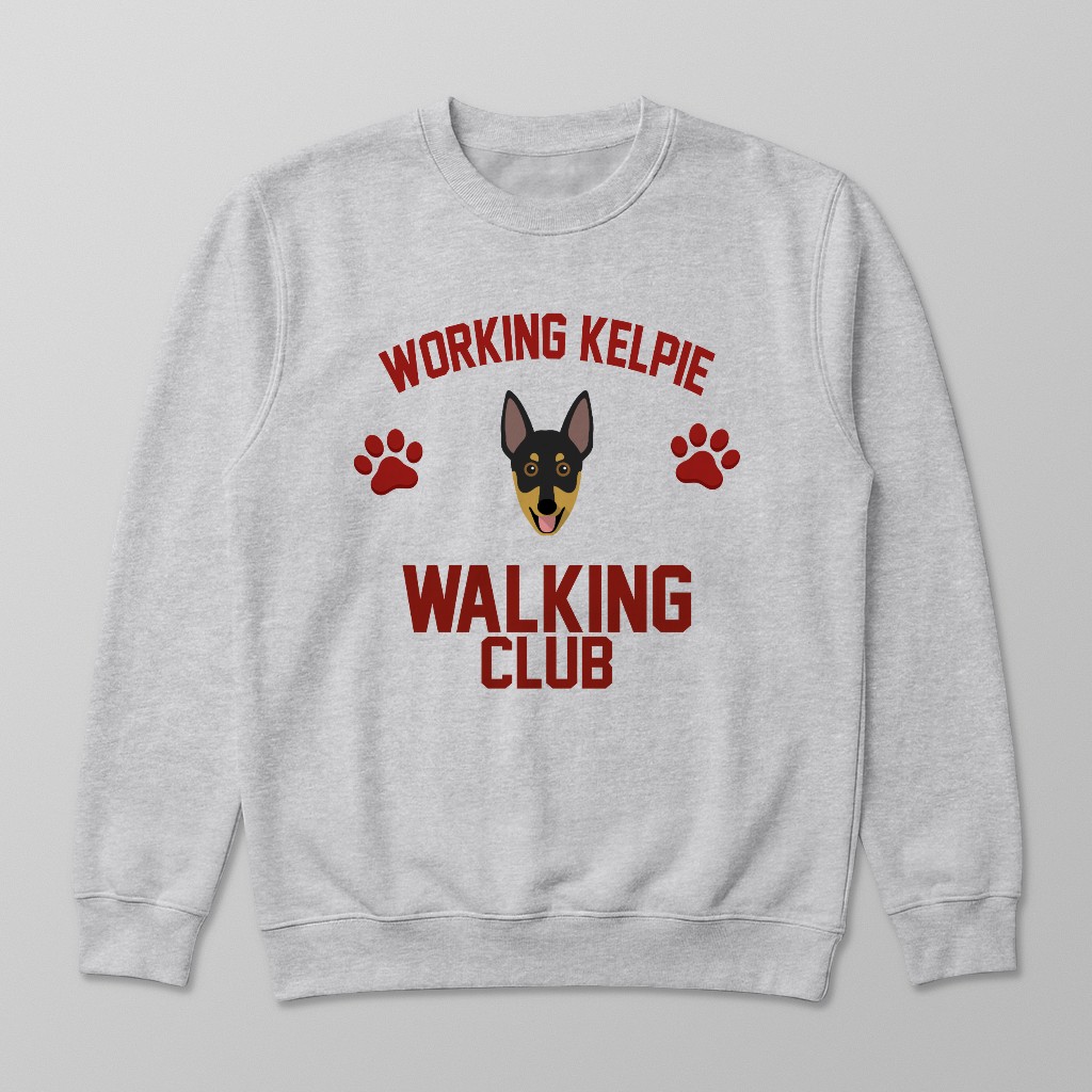 Walking Club: Personalized {breedFullName} Sweatshirt