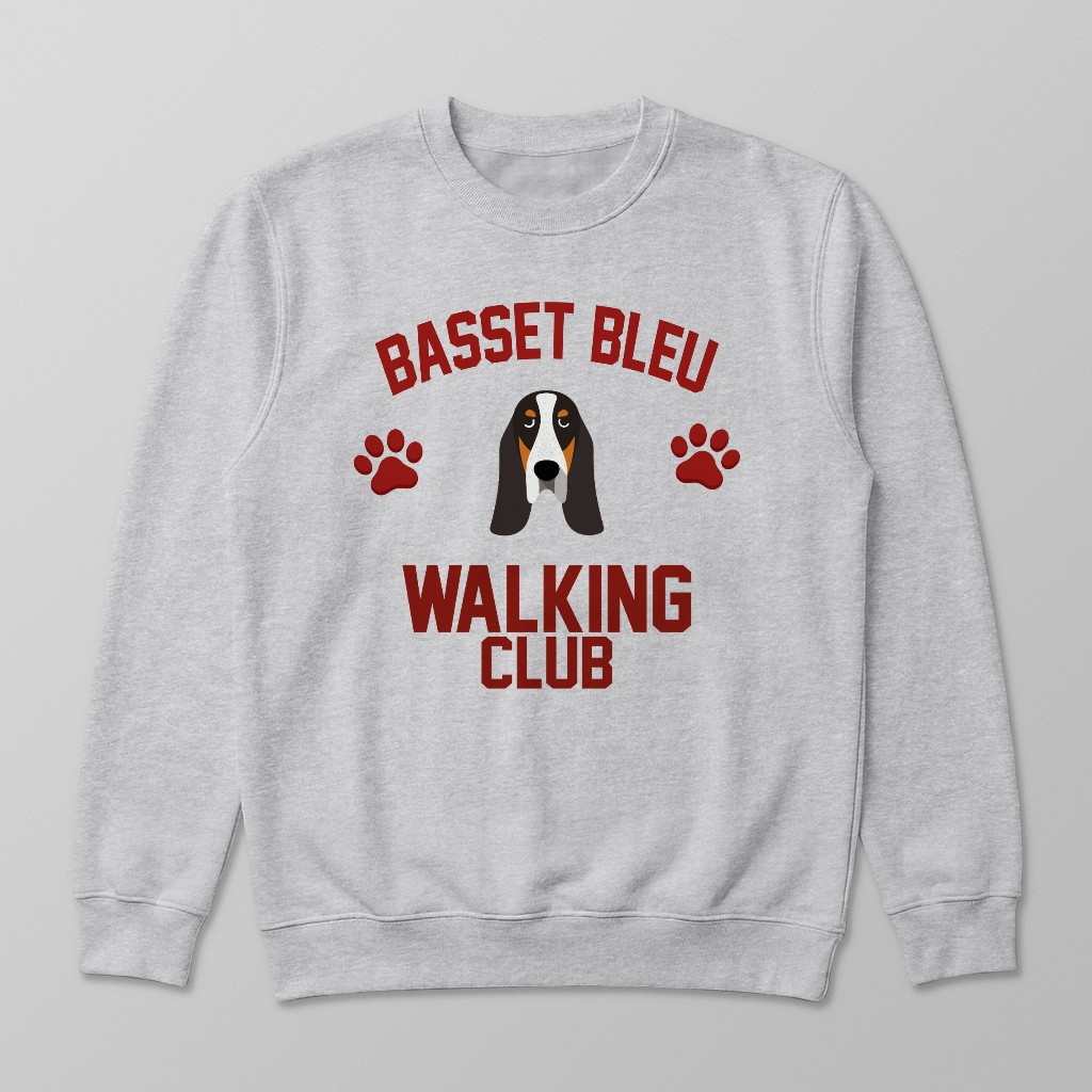 Walking Club: Personalized {breedFullName} Sweatshirt