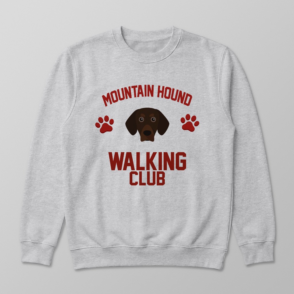 Walking Club: Personalized {breedFullName} Sweatshirt