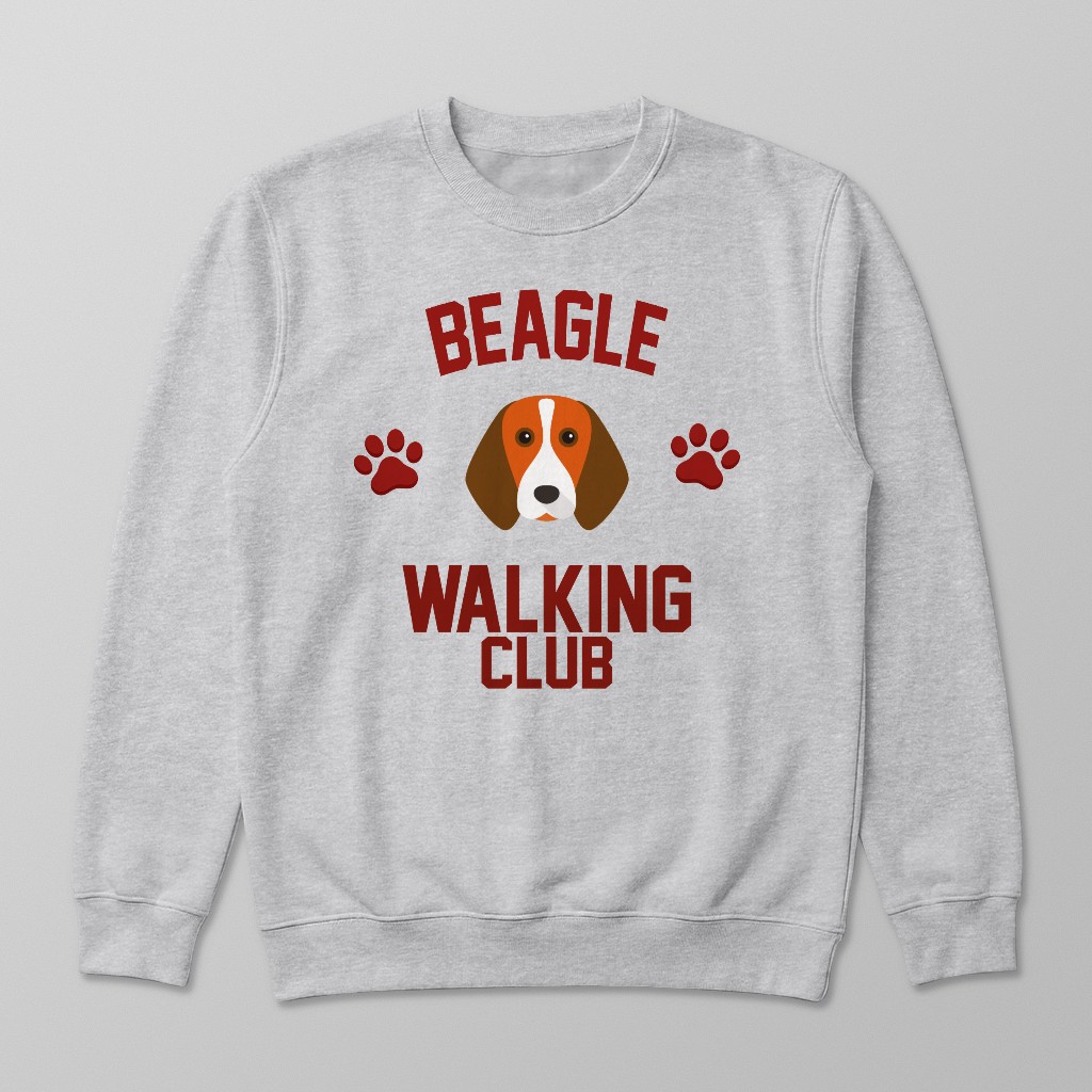 Walking Club: Personalized {breedFullName} Sweatshirt
