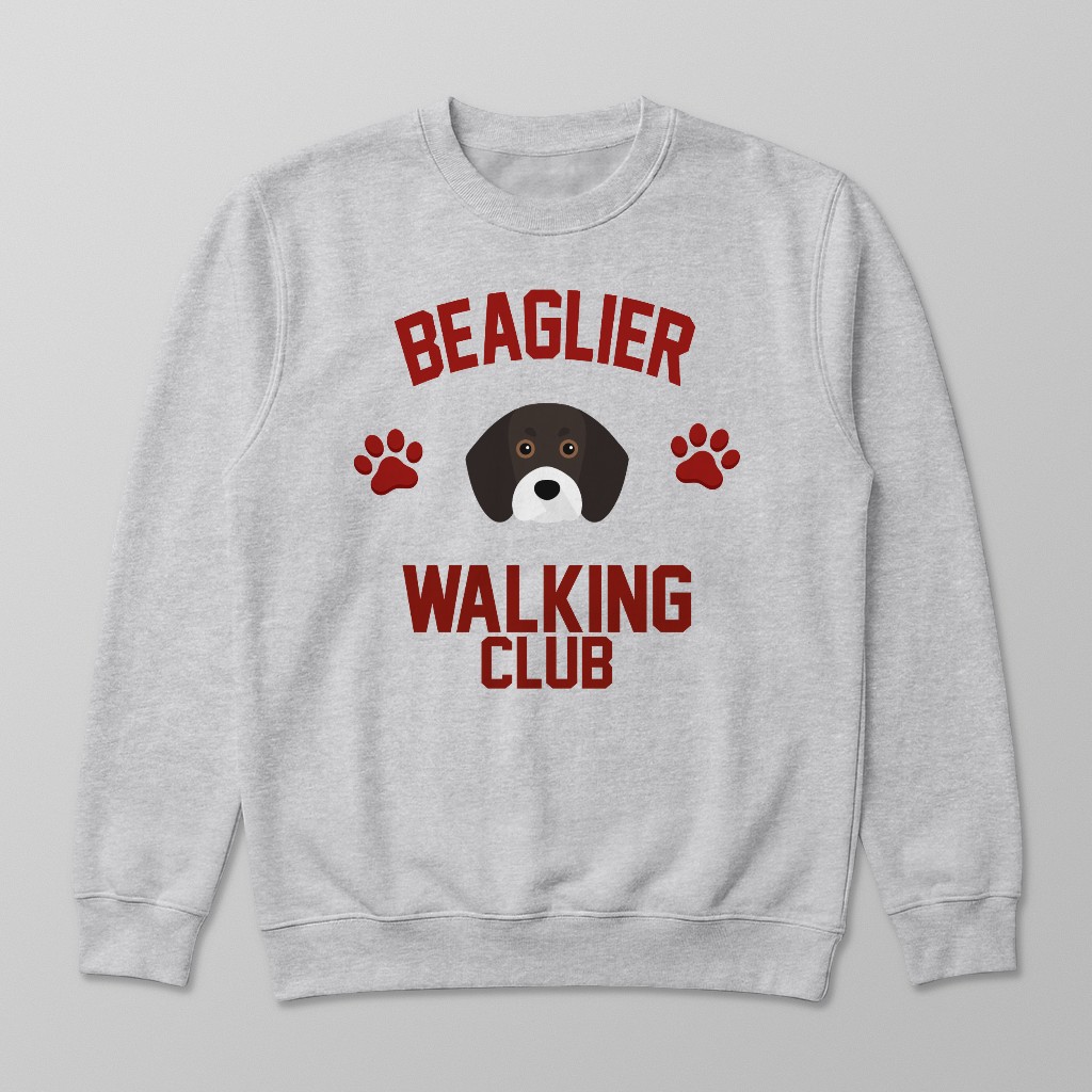 Walking Club: Personalized {breedFullName} Sweatshirt