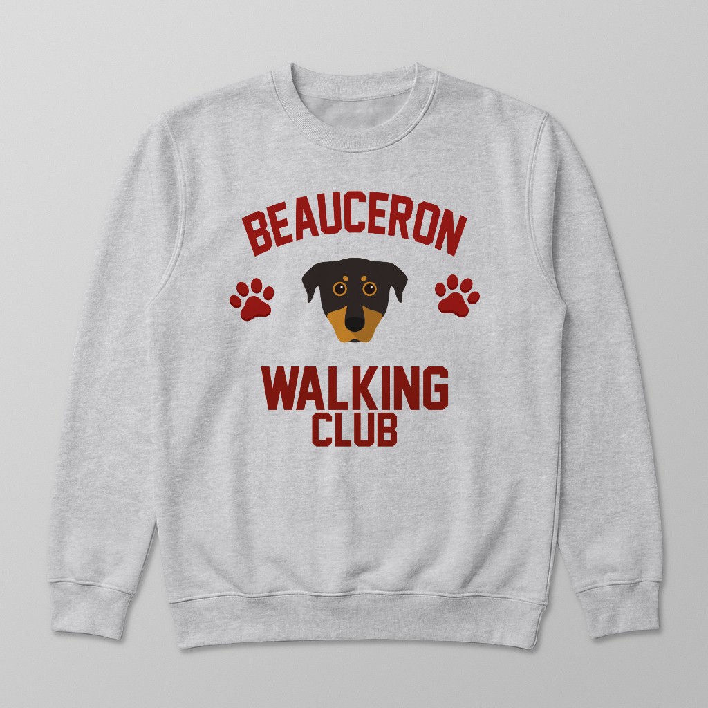 Walking Club: Personalised {breedFullName} Sweatshirt