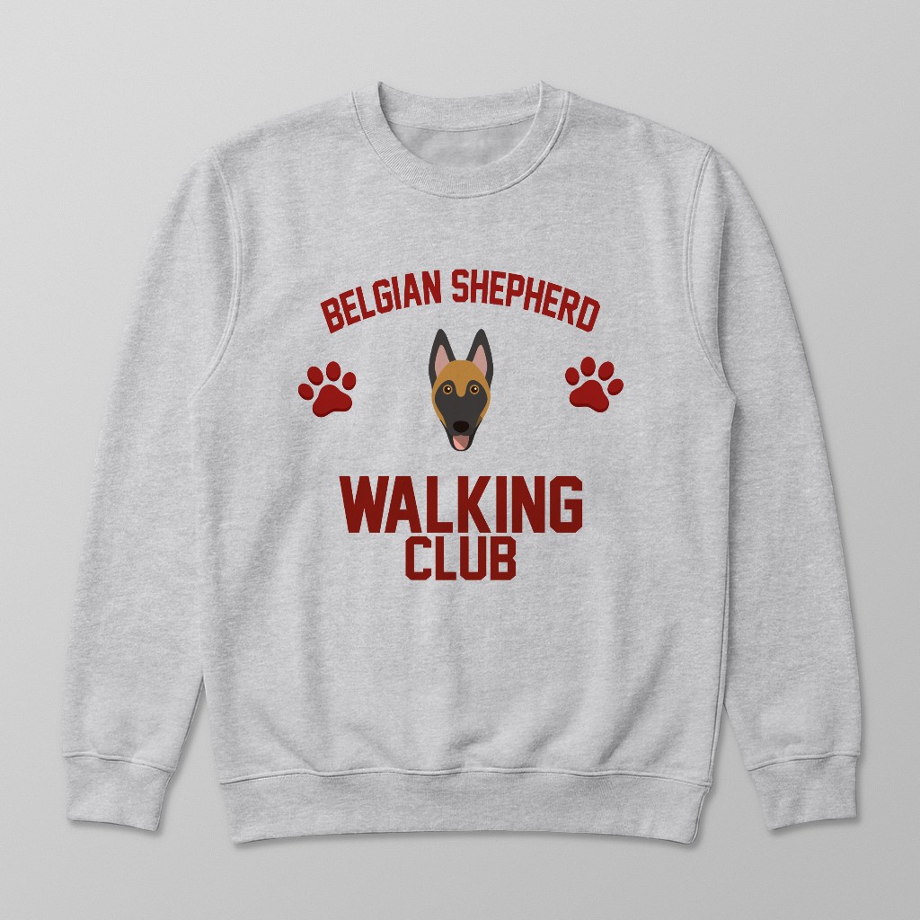 Walking Club: Personalized {breedFullName} Sweatshirt